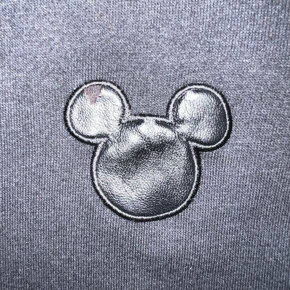 Disney Mickey Minnie Kissing Jacket L Bradford Exchange Lace Faux Leather Black - Picture 13 of 13